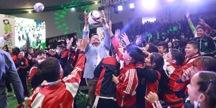 Inauguran Mundialito Escolar 2026 en San Luis Potosí