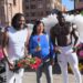 Angelitos llenan de flores y sonrisas el Centro Histórico por San Valentín
