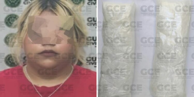 Detienen a mujer que intentó ingresar droga al penal de La Pila