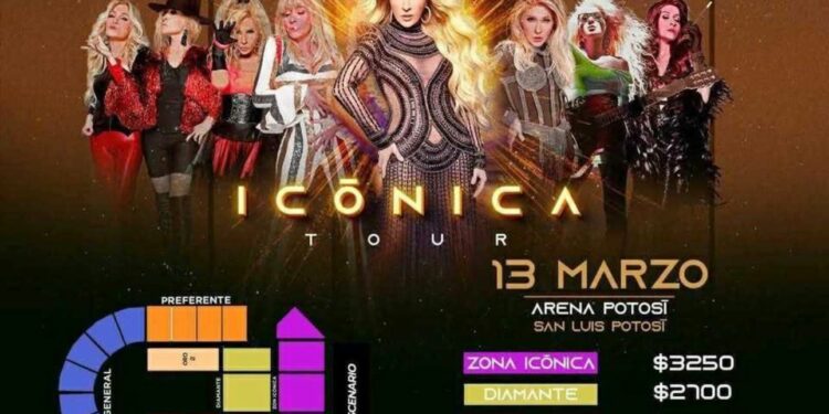 Yuri llegará a la Arena Potosí con su tour “Icónica”