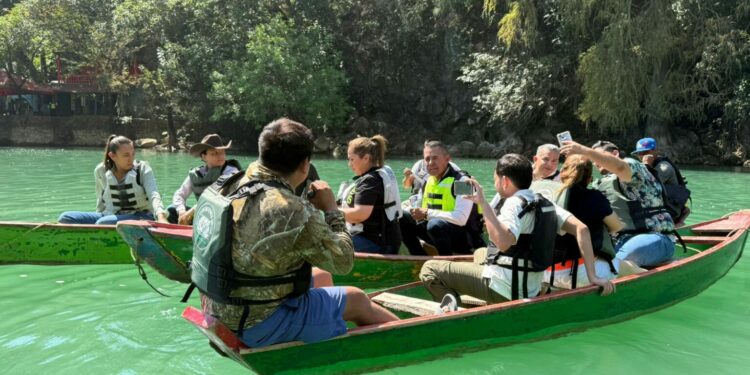 Realizan operativo de revisión en parajes de la Huasteca previo a temporada vacacional