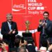 ¡La Copa ya está en México! Hugo Sánchez recibió el trofeo del Mundial 2026 en el AIFA