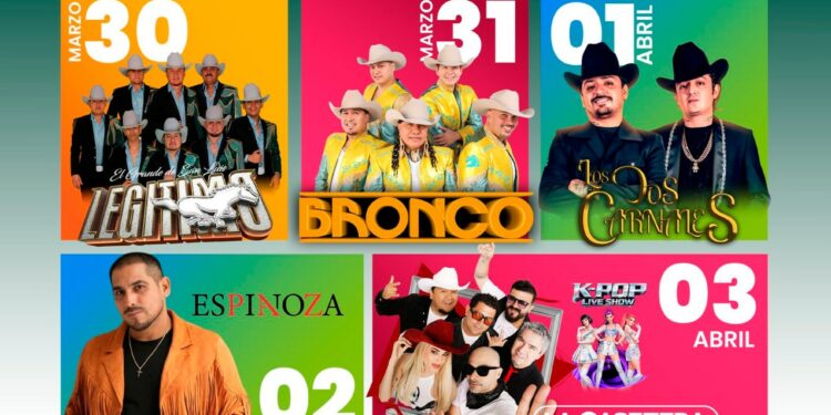 FENAHUAP 2026 anuncia espectacular cartel artístico en Ciudad Valles