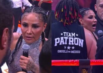 “Vieja mugrosa”: ‘La Barby’ Juárez recibe agresión física y verbal en pelea de Alberto del Río