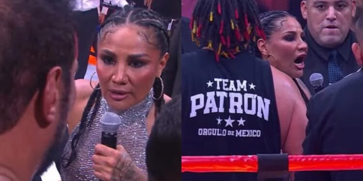 “Vieja mugrosa”: ‘La Barby’ Juárez recibe agresión física y verbal en pelea de Alberto del Río