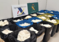Guardia Civil de España asegura 625 kilos de metanfetaminas en Aeropuerto de Madrid