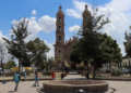 Realizan limpieza y mantenimiento en la Calzada de Guadalupe en SLP