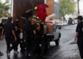 Con gallos y fuerte operativo: Las imágenes que dejó el funeral de “El Mencho” en Guadalajara