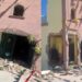 Luto en Mexquitic: Así quedó la iglesia de Contreras tras la fatal explosión de pirotecnia