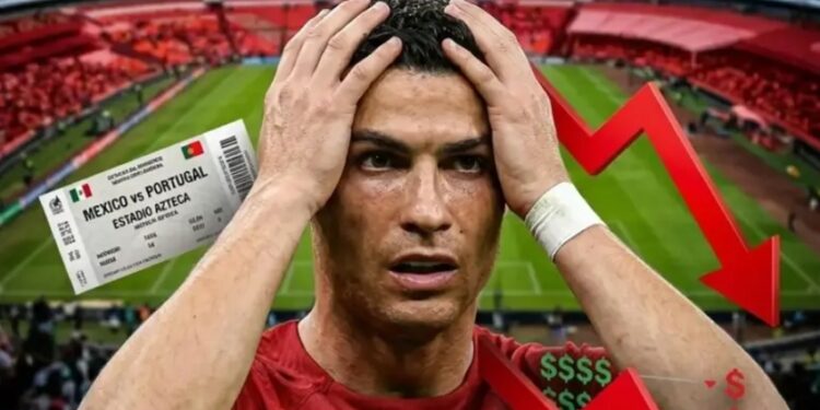 Cristiano Ronaldo se aleja y se desploman los precios del México vs Portugal