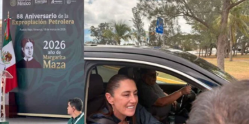 Pueblo Viejo, Veracruz, recibe a Claudia Sheinbaum en el 88 Aniversario de la Expropiación Petrolera