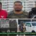 Guardia Civil Estatal detiene a tres personas en Villa de Reyes; aseguran armas, droga y vehículo