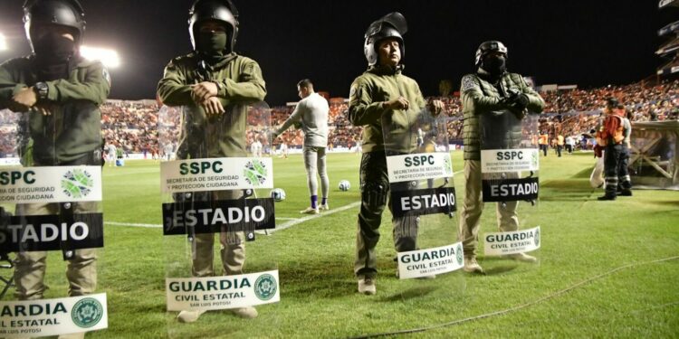 SSPC desplegará más de 600 elementos por partido Atlético de San Luis vs Mazatlán