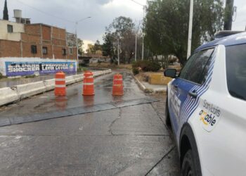 Implementan operativo vial por lluvias en la zona metropolitana de SLP