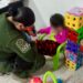 Resguardan a niña de dos años localizada en posible abandono en el Centro de San Luis Potosí