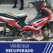 Recuperan motocicleta con reporte de robo en la colonia Ecuestre