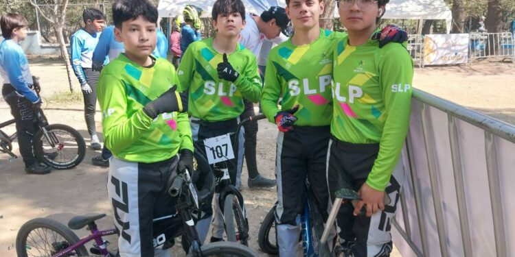 Ciclistas potosinos califican a la Olímpiada Nacional en BMX