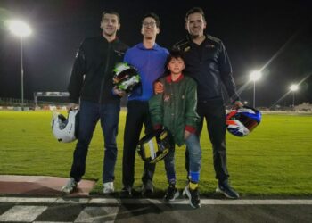 Pilotos Nascar visitan el Kartodromo San Luis