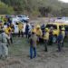 Continúan labores para controlar incendio forestal en Francia Chica, Ciudad del Maíz