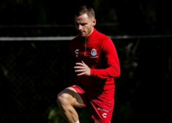 Sebastien Salles Lamonge cumplió cien partidos con el Atlético de San Luis