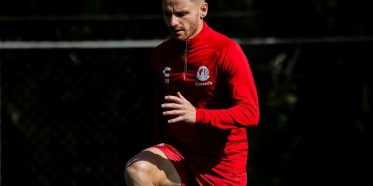 Sebastien Salles Lamonge cumplió cien partidos con el Atlético de San Luis