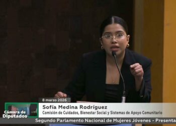 Estudiante potosina participa en Parlamento Nacional de Mujeres Jóvenes con propuesta sobre cuidados