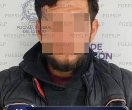 Detienen a hombre por lesiones con arma blanca en Villa de Reyes