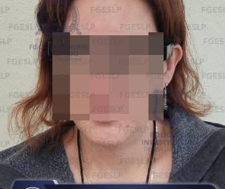 Detenida por presunta violencia familiar en SLP