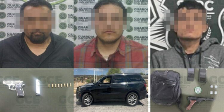 Caen 29 personas en operativos; aseguran droga, armas y ponchallantas en SLP