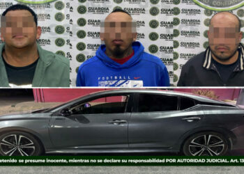 Detienen a tres por intento de robo en la Carretera 57 y a otro por posesión de droga