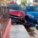 Choque en Tequis deja daños en tres vehículos