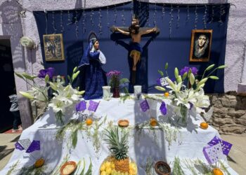 Permanece viva tradición del viernes de Dolores en el Callejón del Buche