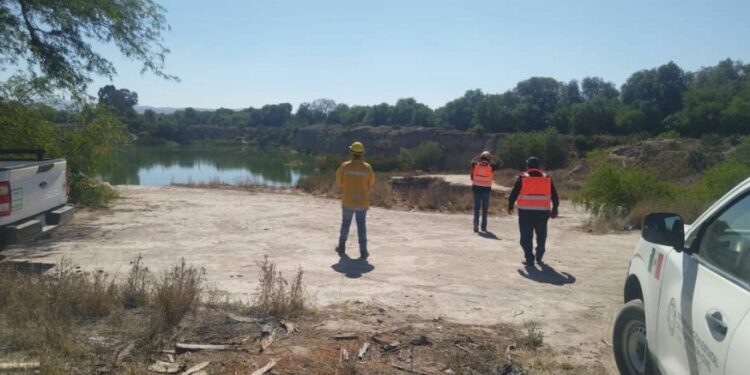 Despliegan operativo de búsqueda acuática en zona de La Virgen