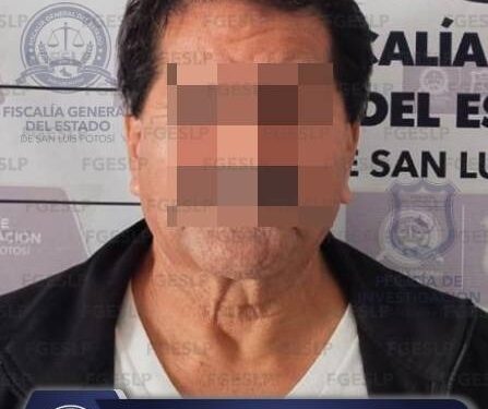 Detienen a sujeto por violación equiparada agravada en SLP