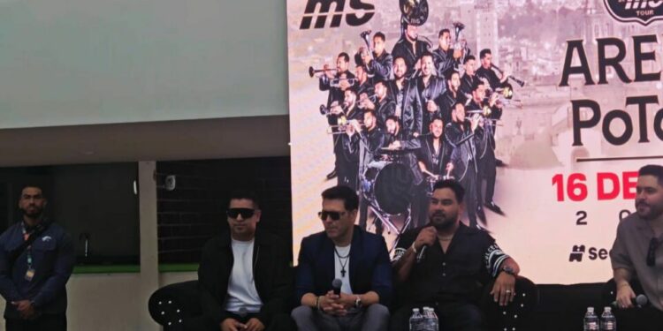 Banda MS prepara una noche inolvidable en la Arena Potosí este 16 de mayo