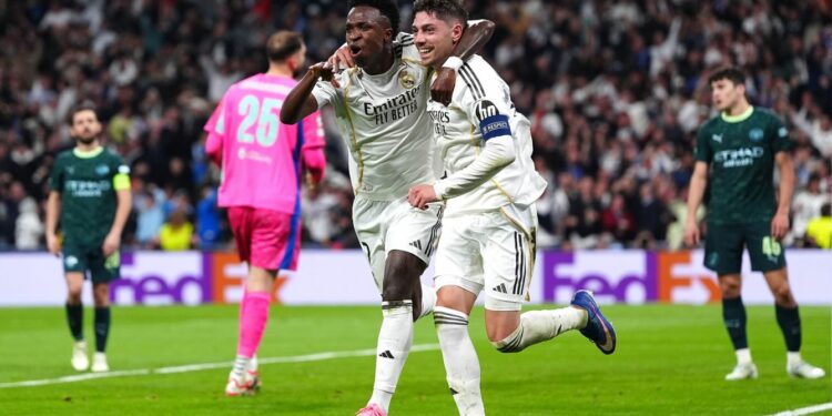 Cómo quedó Real Madrid vs. Manchester City: Hat-trick brutal de Valverde humilla al City de Guardiola en el Bernabéu