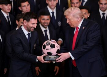 Inter Miami, con Lionel Messi, visita a Donald Trump en la Casa Blanca
