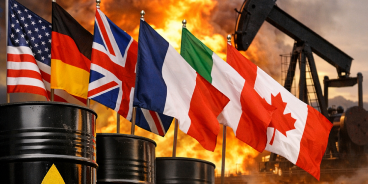 G7 no logra consenso para liberar reservas de petróleo