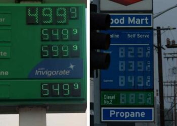 Gasolina rompe techo de 4 dólares en EE. UU. y despierta críticas a Trump