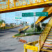 Reconocen vandalismo constante en puentes peatonales de la capital