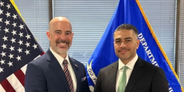 Harfuch se reúne con director de la DEA para reforzar cooperación contra el narcotráfico