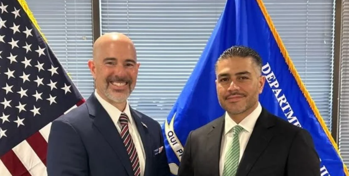 Harfuch se reúne con director de la DEA para reforzar cooperación contra el narcotráfico