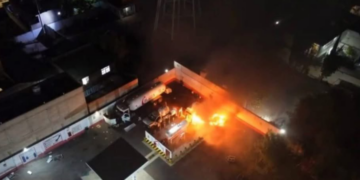 Captan EXPLOSIÓN en gasera de Chalco; hay un lesionado