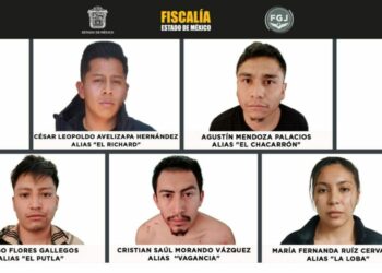Dan 600 años de cárcel a cinco integrantes del CJNG por triple homicidio en Edomex