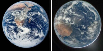 ¿Por qué la foto de la Tierra de Artemis II se ve más apagada?