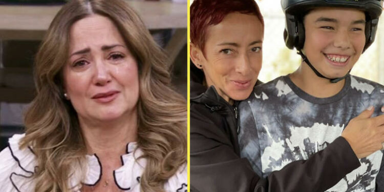 Andrea Legarreta interrumpe Hoy para anunciar muerte con voz entrecortada; Tania Rincón rompe en llanto en vivo