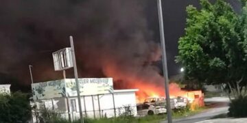 Madrugada de terror: bloqueos y balaceras en Reynosa por presunta captura del “M9”