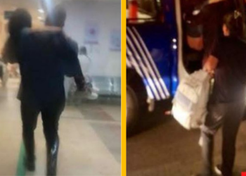 Mujer a punto de dar a luz recibe apoyo de Policía Vial en SLP
