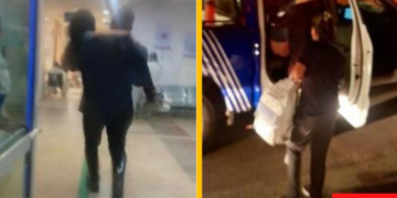 Mujer a punto de dar a luz recibe apoyo de Policía Vial en SLP