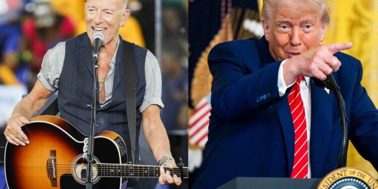 De ‘perdedor’ a ‘ciruela pasa’: Los insultos de Donald Trump contra Bruce Springsteen